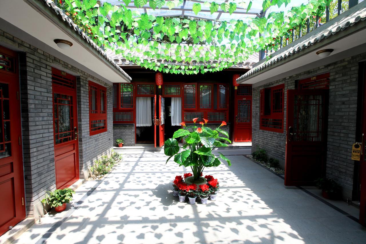 Zhantan Courtyard Hotel Peking Exterior foto