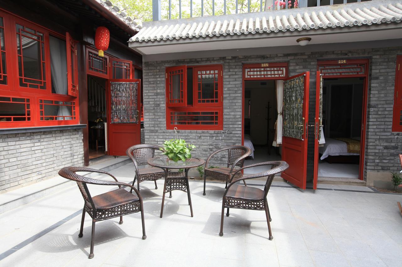 Zhantan Courtyard Hotel Peking Exterior foto