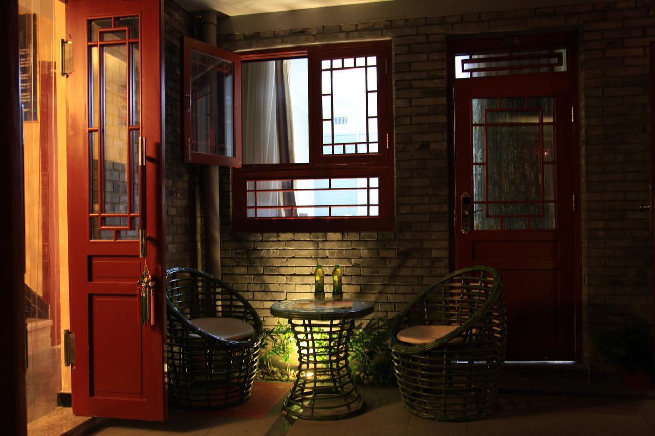 Zhantan Courtyard Hotel Peking Exterior foto