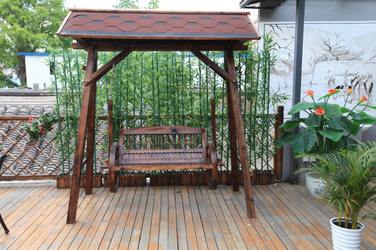 Zhantan Courtyard Hotel Peking Exterior foto
