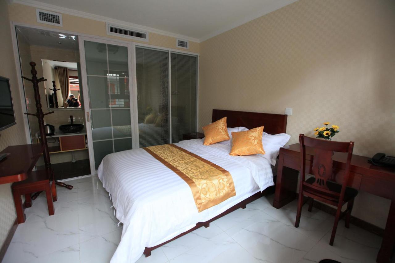 Zhantan Courtyard Hotel Peking Exterior foto