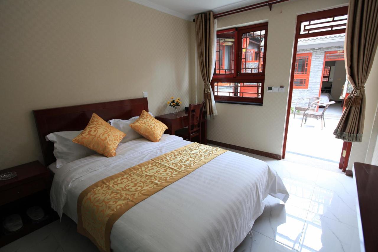 Zhantan Courtyard Hotel Peking Exterior foto
